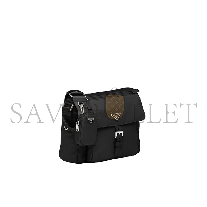PRADA RE-NYLON SHOULDER BAG 1BD994 (25*22*10cm) PRADA RE-NYLON SHOULDER BAG 1BD994 (25*22*10cm)